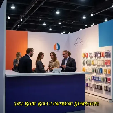 Jasa Buat Booth Pameran Bondowoso